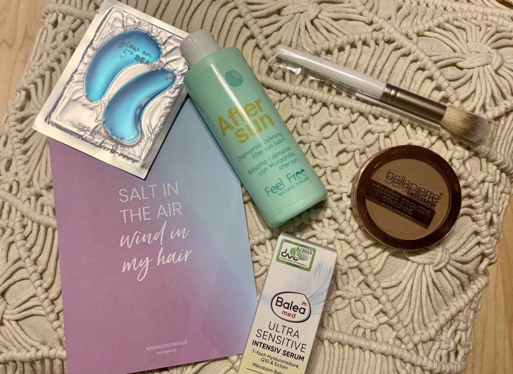 Glossybox Juli 2024 – Summer Vibes: Time to explore Edition